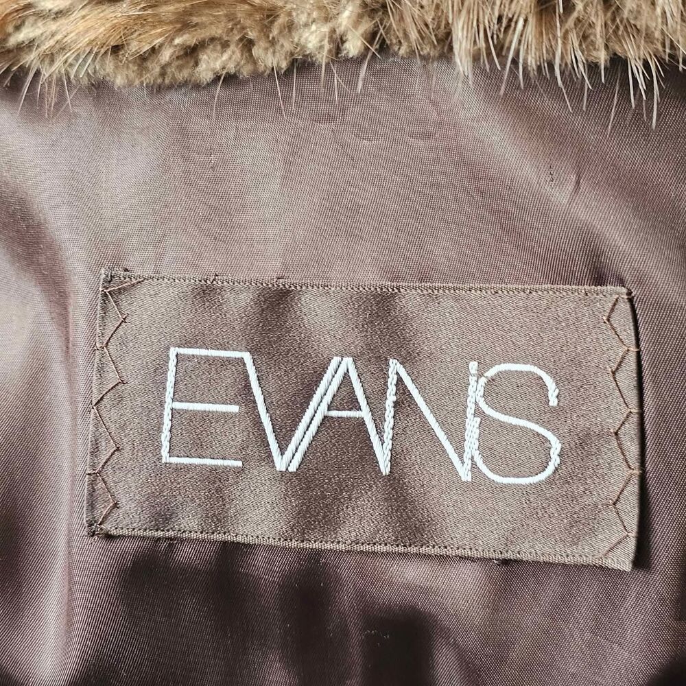 Evans Full Length Beaver Fur Coat M - Picture 8 of 10